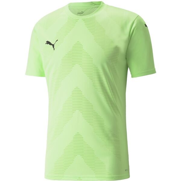 Puma Puma TEAMGLORY JERSEY Мъжка футболна тениска, светло-зелено, размер