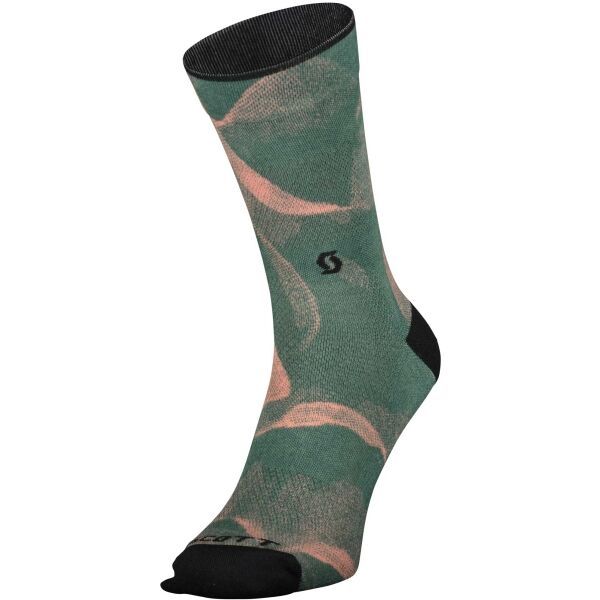 Scott Scott TRAIL VERTIC CREW W Дамски чорапи, тъмнозелено, размер