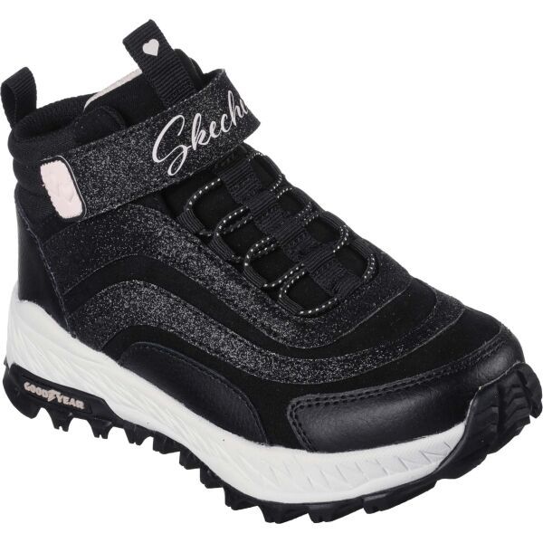 Skechers Skechers FUSE TREAD Детски затоплени обувки, черно, размер