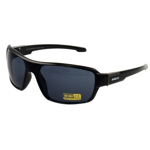 Suretti Suretti SB-SQP161050 Спортни слънчеви очила, черно,сиво, размер