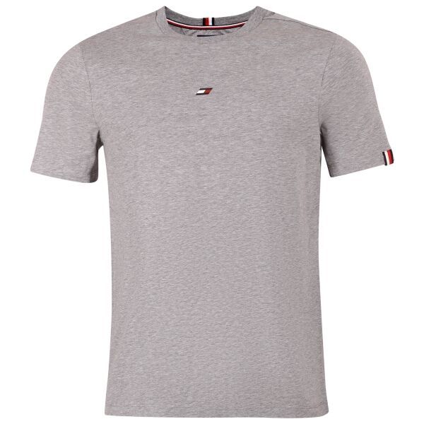 Tommy Hilfiger Tommy Hilfiger ESSENTIALS SMALL LOGO S/S TEE Мъжка тениска, сиво, размер