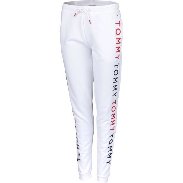 Tommy Hilfiger Tommy Hilfiger TRACK PANT Дамско долнище, бяло, размер M