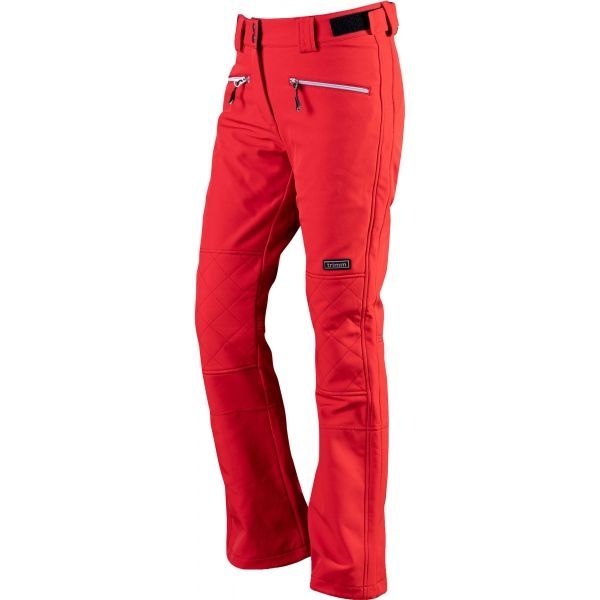 TRIMM TRIMM VASANA Дамски софтшел панталони за ски, червено, размер
