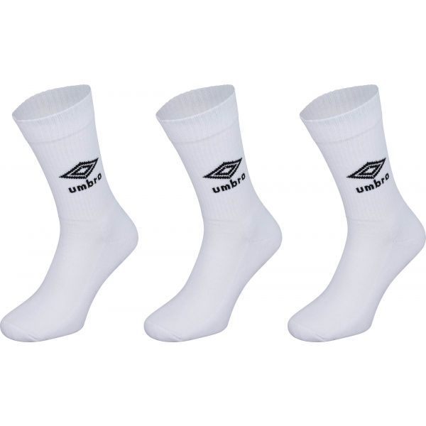 Umbro Umbro SPORTS SOCKS - 3 PACK Чорапи, бяло, размер S