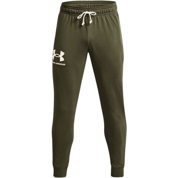 Under Armour Under Armour RIVAL TERRY JOGGER Мъжко долнище, khaki, размер S