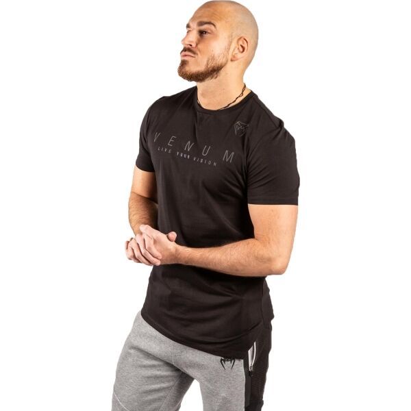 Venum Venum LIVEYOURVISION T-SHIRT Мъжка тениска, черно, размер