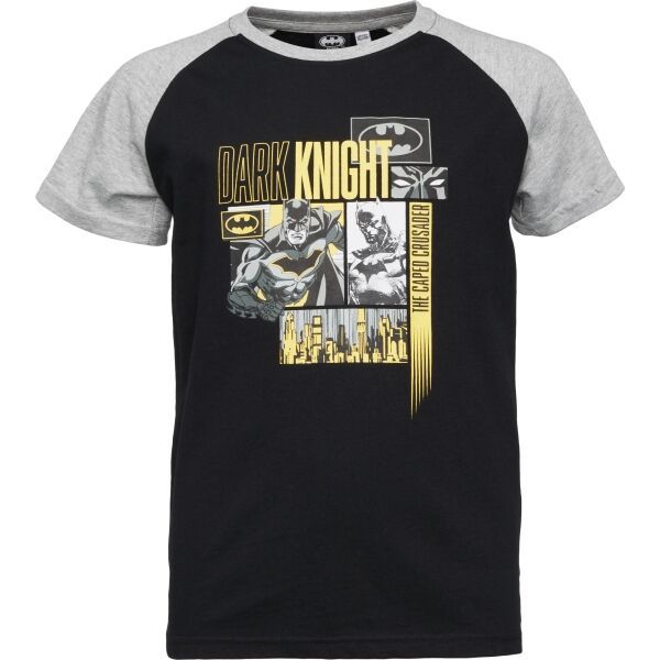 Warner Bros Warner Bros BATMAN SHORT DARK KNIGHT Момчешка тениска, черно, размер