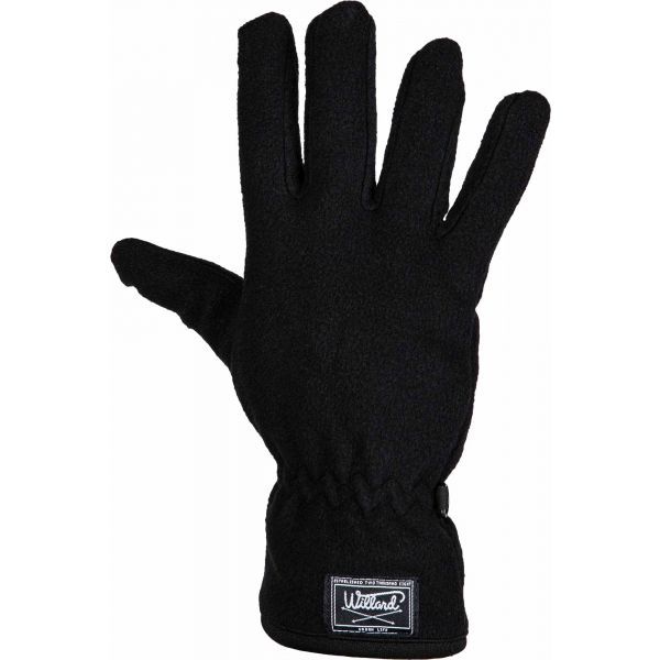 Willard Willard VASILIS Мъжки ръкавици от флийс, черно, размер XS/S