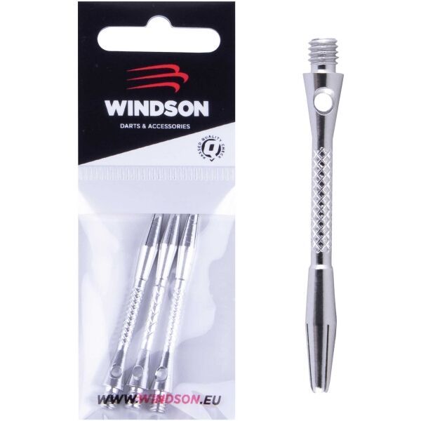 Windson Windson ALU SHAFT SHORT 3 KS Комплект допълнителни алуминиеви накрайници, сребърно, размер
