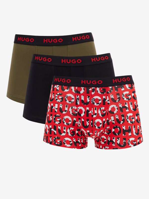 HUGO HUGO Triplet Design Боксерки 3 броя Cheren