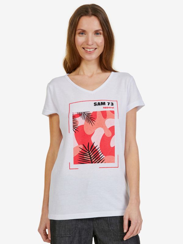Sam 73 Sam 73 Ilda T-shirt Byal