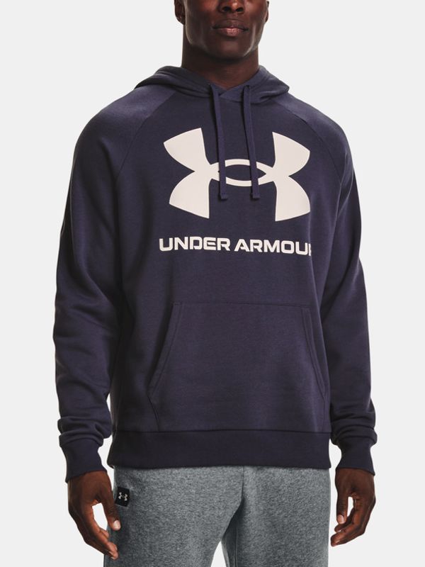 Under Armour Under Armour UA Rival Fleece Big Logo HD Sweatshirt Siv