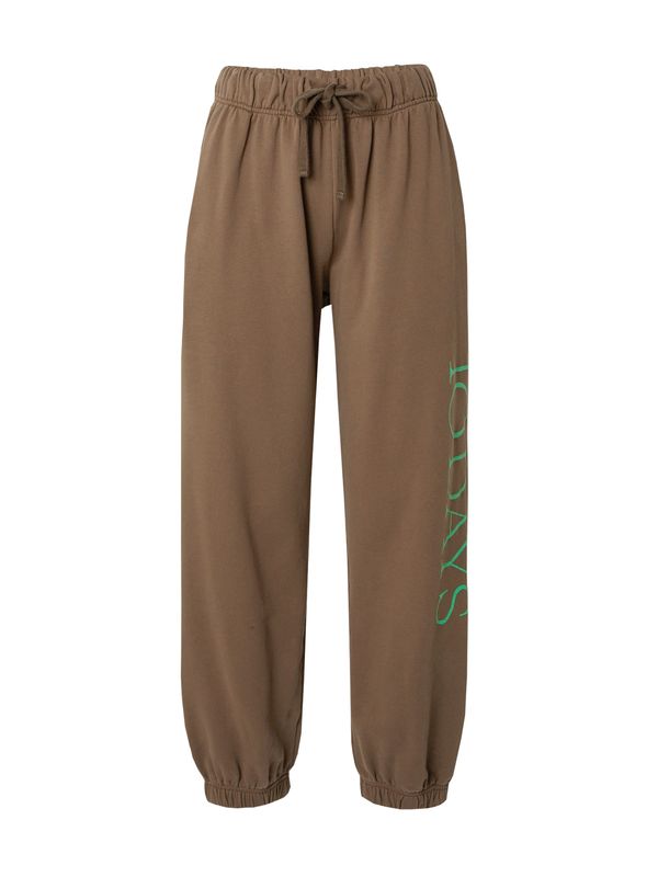 10Days 10Days Панталон  маслина / светлозелено