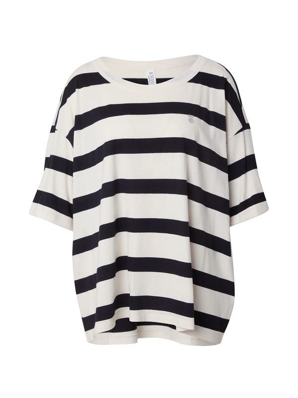 10Days 10Days Свободна дамска риза  черно / бяло