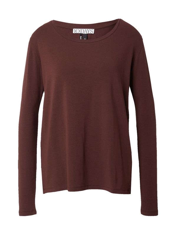 10Days 10Days Тениска  тъмнокафяво