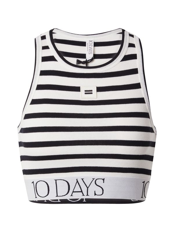10Days 10Days Топ  черно / бяло