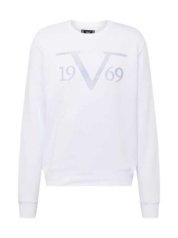 19V69 ITALIA 19V69 ITALIA Суичър 'BILLY'  светлосиньо / бяло