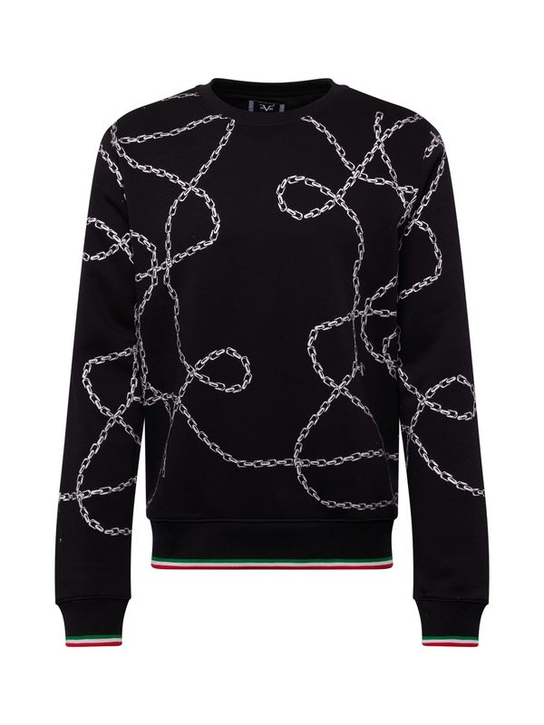 19V69 ITALIA 19V69 ITALIA Суичър 'BRIAN'  светлозелено / червено / черно / бяло