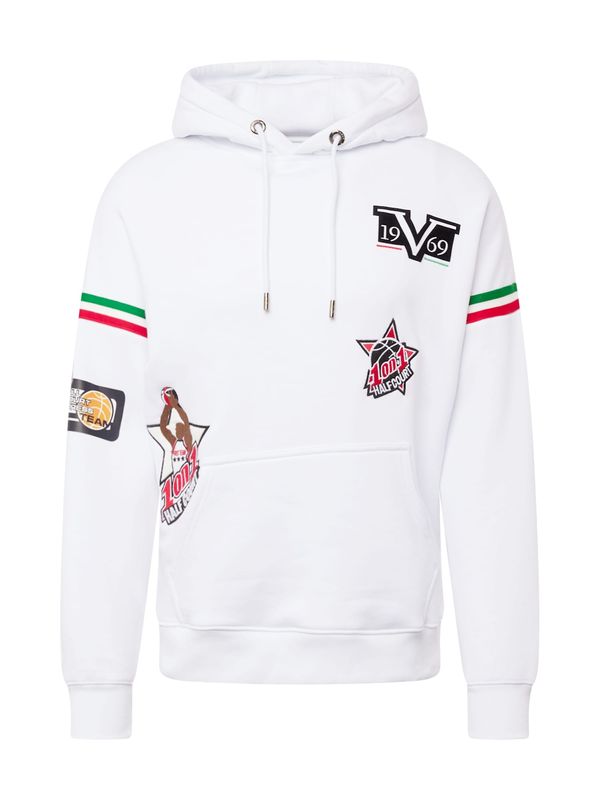 19V69 ITALIA 19V69 ITALIA Суичър 'NBA'  зелено / червено / черно / бяло