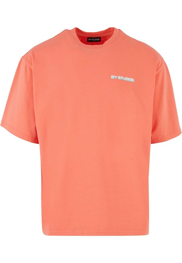 2Y Studios 2Y Studios Тениска 'Good Vibes Only'  бежово / синьо / люляк / корал