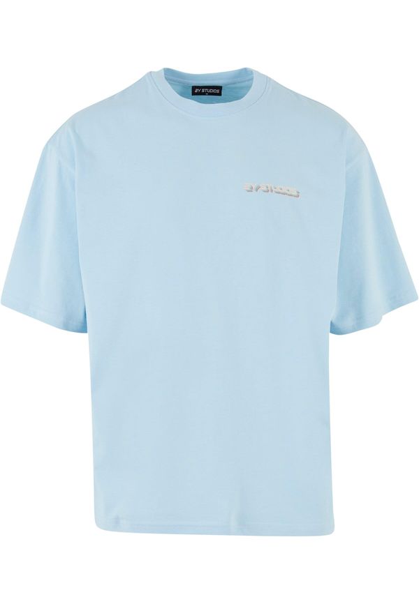 2Y Studios 2Y Studios Тениска 'Good Vibes Only'  светлосиньо / пастелно жълто / нефритено зелено / оранжево