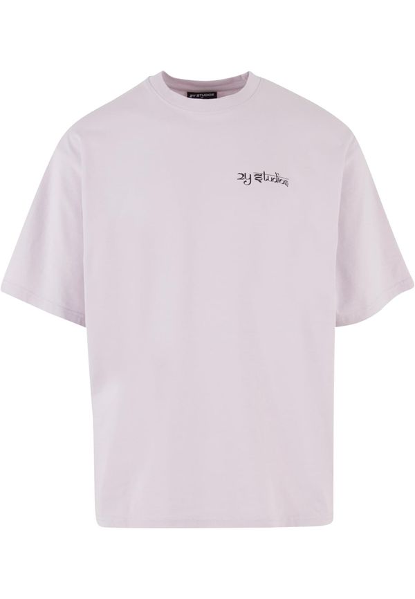 2Y Studios 2Y Studios Тениска 'Tiger'  светлолилаво / тъмнооранжево / черно