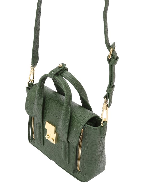 3.1 Phillip Lim 3.1 Phillip Lim Дамска чанта 'PASHLI'  злато / тъмнозелено
