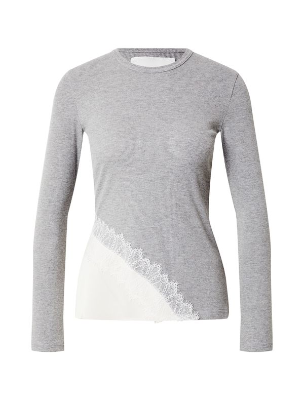 3.1 Phillip Lim 3.1 Phillip Lim Тениска  сив меланж / бяло