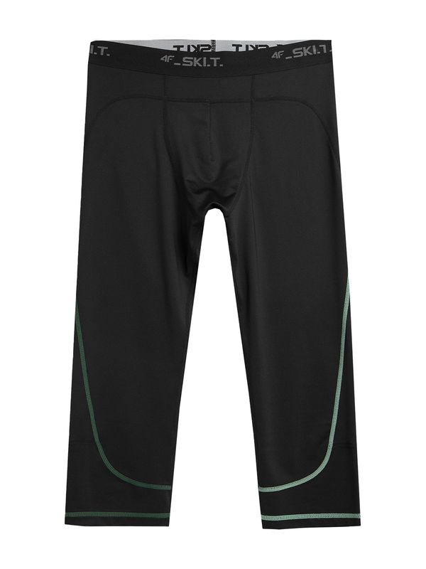 4F 4F Функционален панталон  небесносиньо / черно