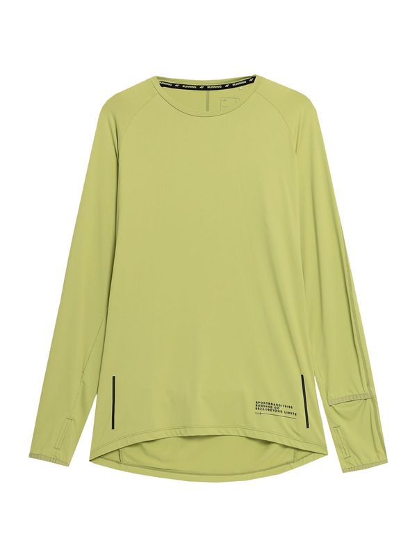 4F 4F Функционална тениска  киви / черно