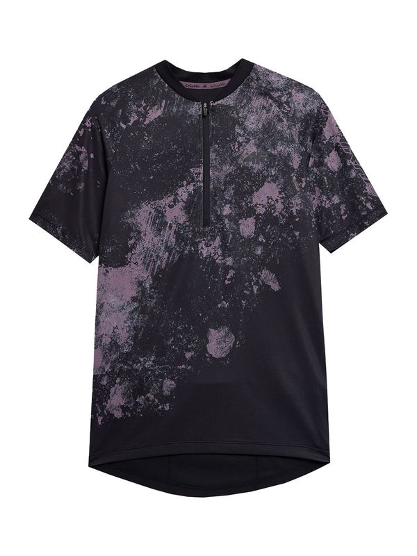 4F 4F Функционална тениска  лилав / черно