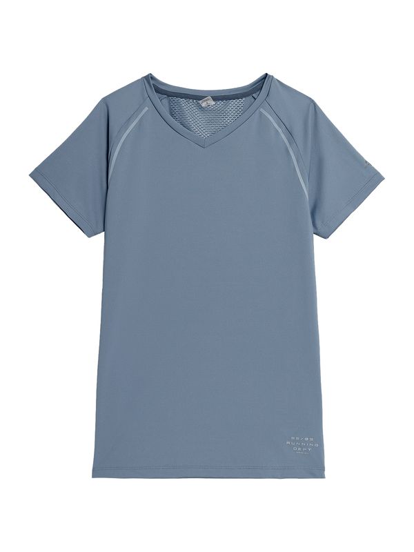 4F 4F Функционална тениска  опушено синьо