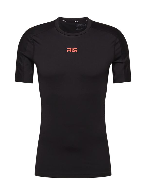 4F 4F Функционална тениска  оранжево / черно