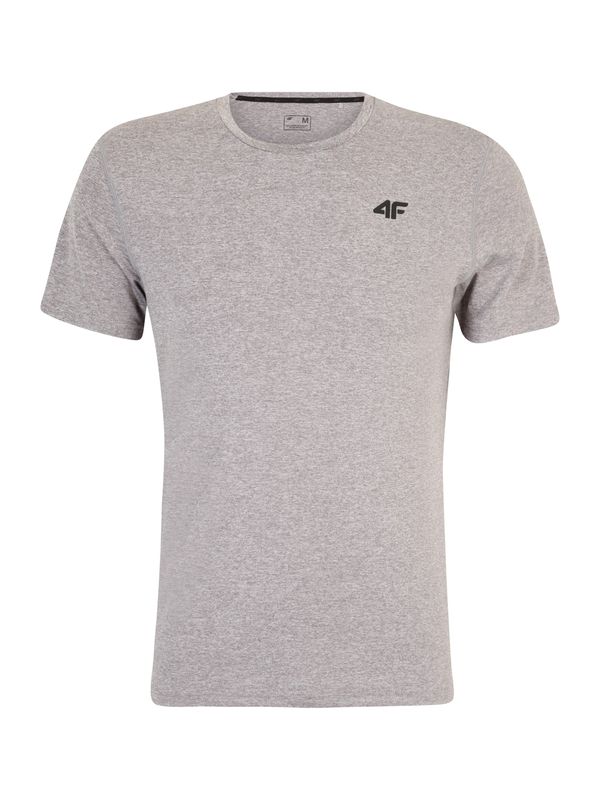 4F 4F Функционална тениска  сив меланж