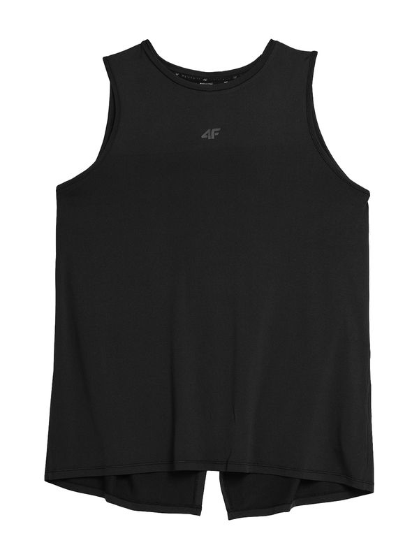 4F 4F Функционална тениска  тъмносиво / черно