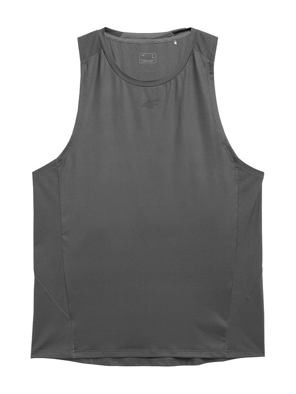 4F 4F Функционална тениска  тъмносиво