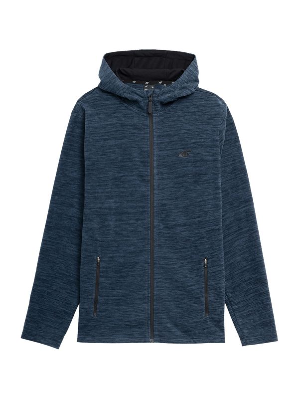 4F 4F Функционално поларено яке 'Polar M121'  морскосиньо / черно