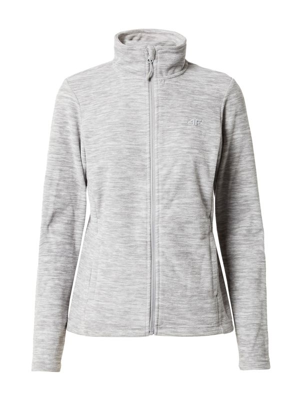 4F 4F Функционално поларено яке  сив меланж