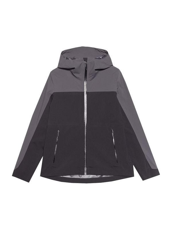 4F 4F Функционално яке  антрацитно черно / тъмносиво