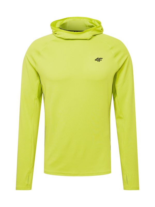 4F 4F Спортен блузон  лимоненожълто / черно