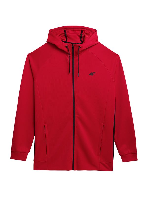 4F 4F Спортен блузон  огнено червено / черно