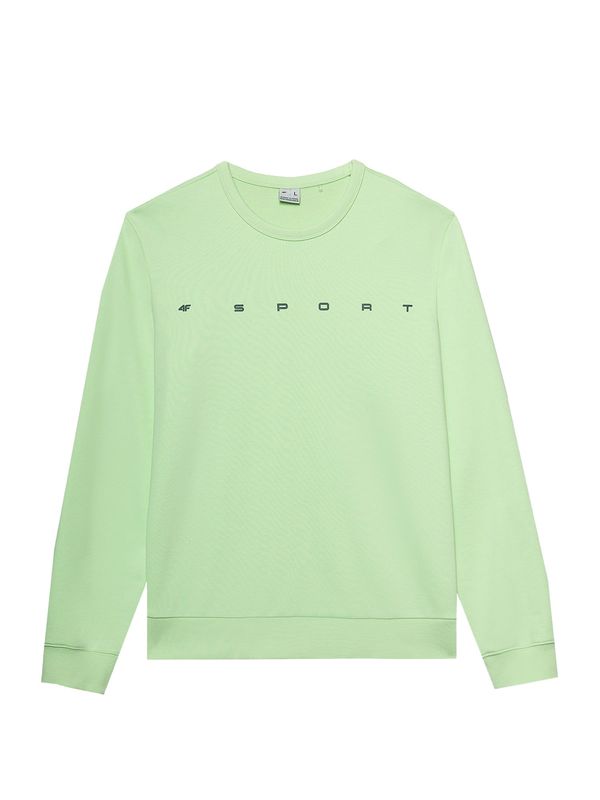 4F 4F Спортен блузон  светлозелено / черно