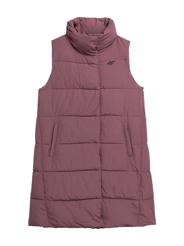 4F 4F Спортен елек  тъмнорозово