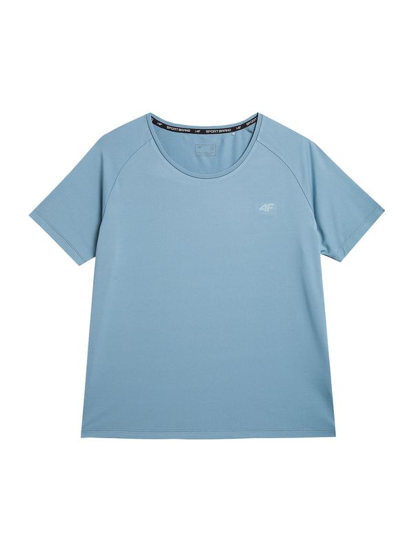 4F 4F Спортен панталон  синьо / бяло