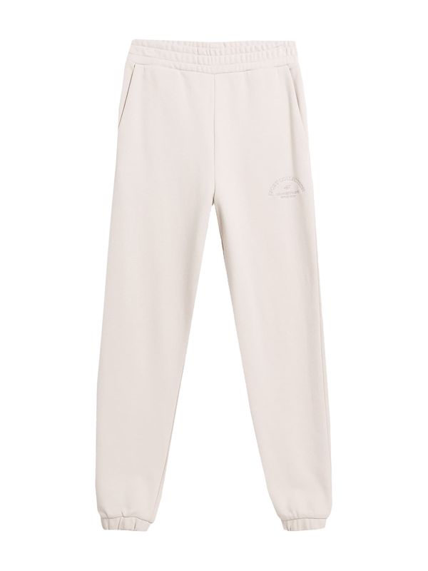 4F 4F Спортен панталон  светлобежово