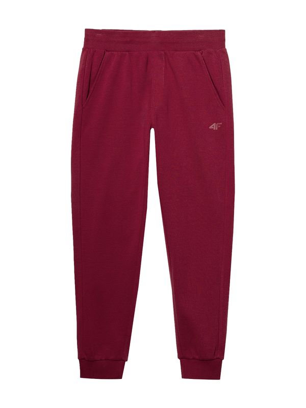 4F 4F Спортен панталон  тъмночервено