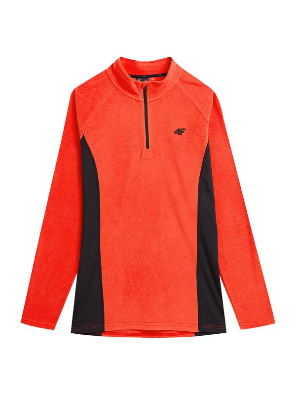 4F 4F Спортен пуловер  червено / черно