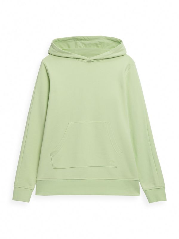 4F 4F Спортен суитшърт с качулка 'BLD010'  светлозелено