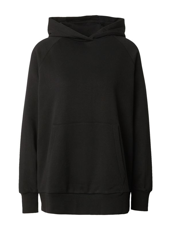 4F 4F Спортен суитшърт с качулка  черно