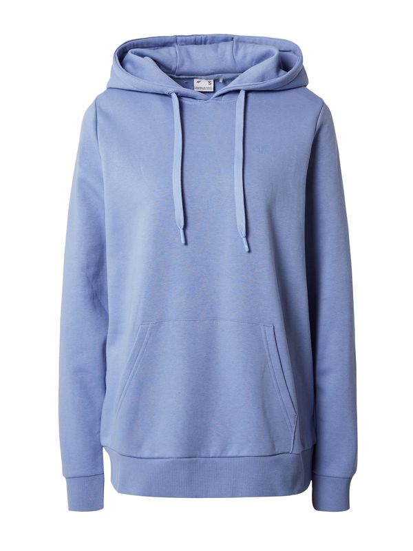 4F 4F Спортен суитшърт с качулка  гълъбово синьо